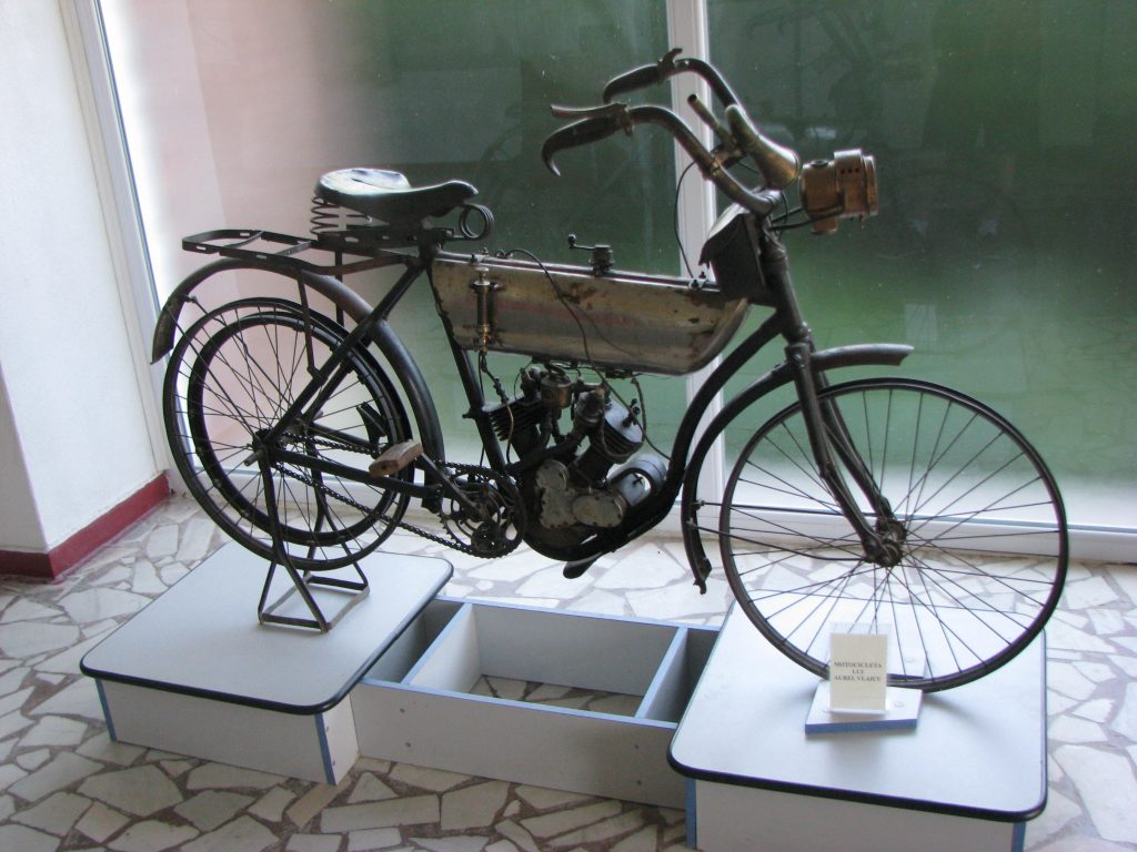 inventie bicicleta cu motoras casa natala aurel vlaicu