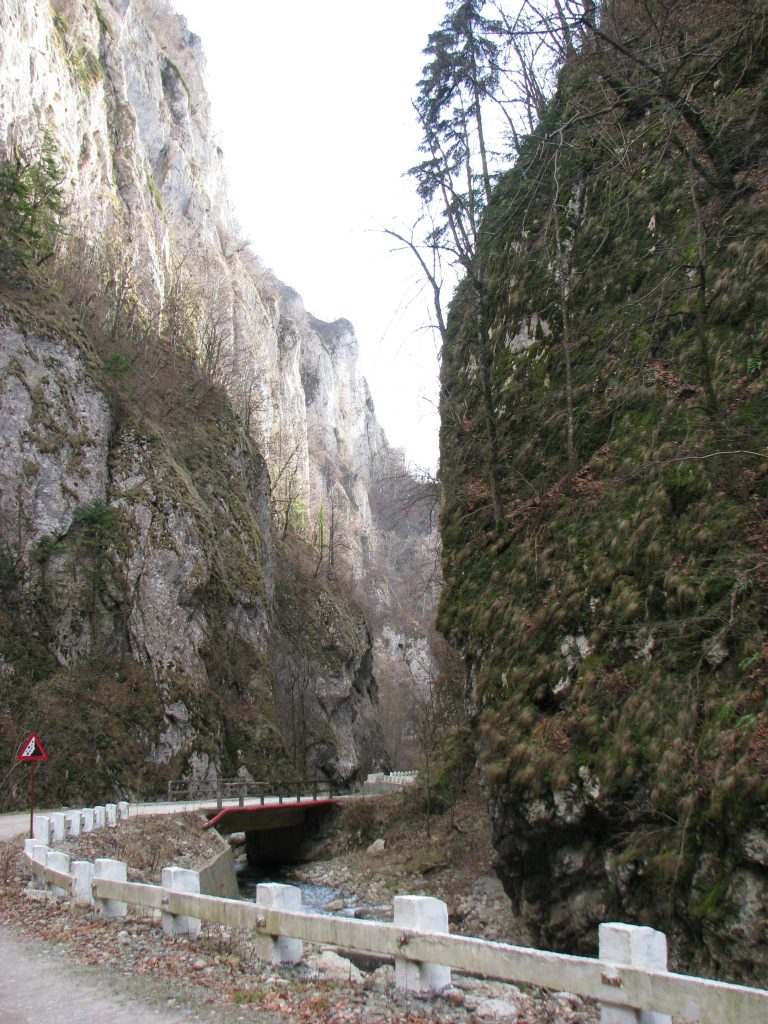 Pod peste râul Bistrița, Cheile Bistriței, VL