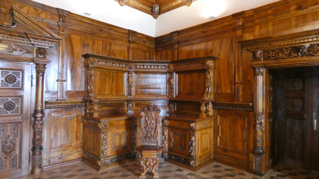 Interior castelul Banffy Răscruci