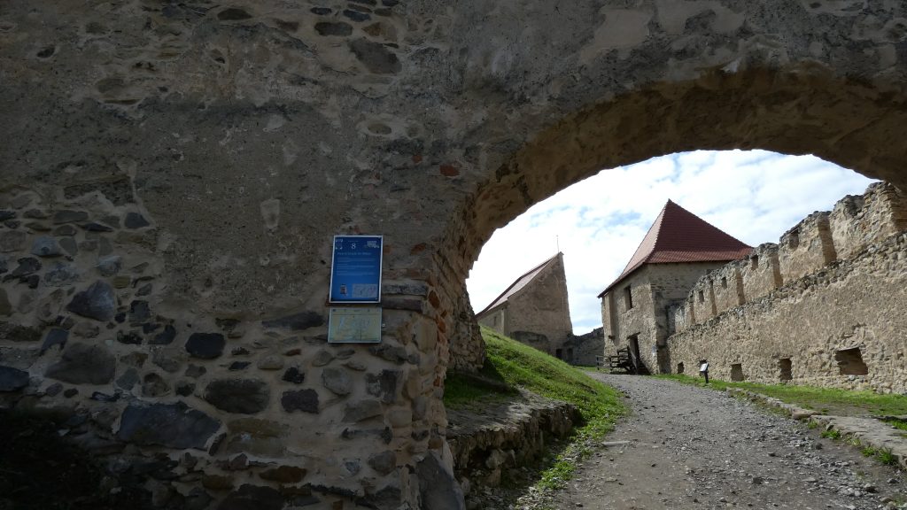 Cetatea Rupea aprilie 2025
