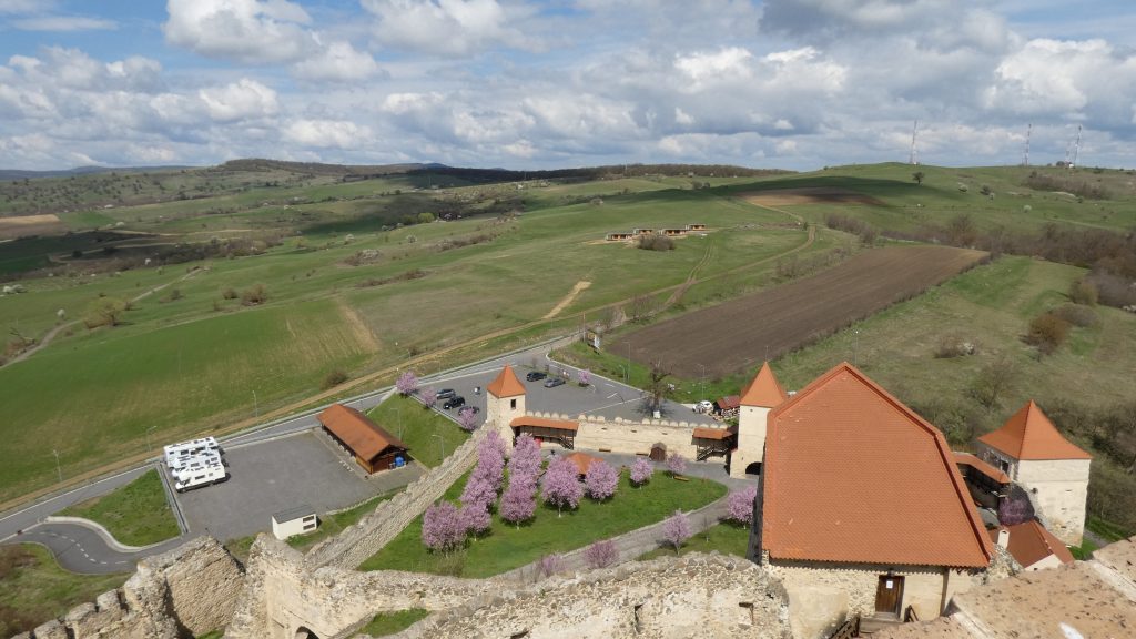 Cetatea Rupea aprilie 2025