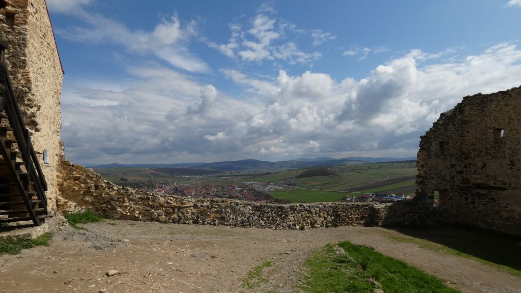 Cetatea Rupea aprilie 2025