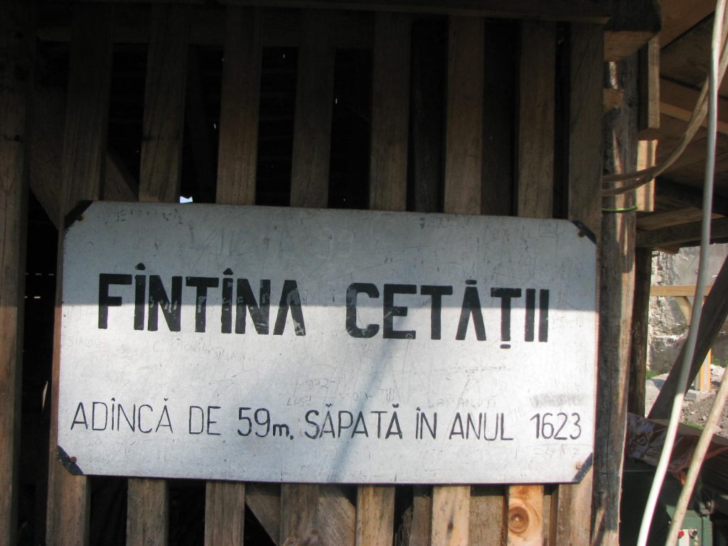 Fântâna cetății Rupea